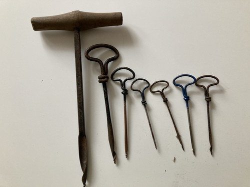 Verschiedene alte handbohrer - verschiedene,