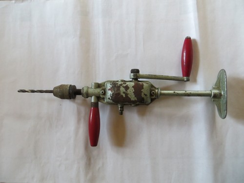 Vintage alte handbohrmaschine - vintage,