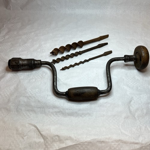Antiker zimmermann handbohrer - antiker,