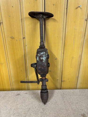 Antike handbohrmaschine mit - handbohrmaschine,
