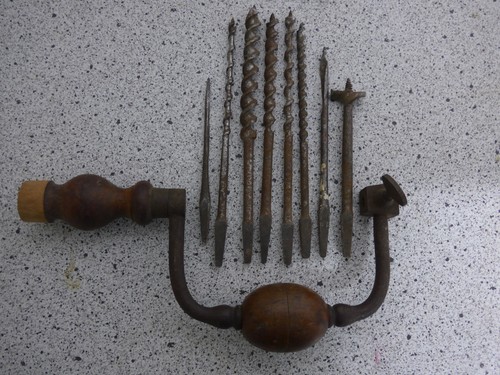 Uralt handbohrmaschine und - handbohrmaschine,