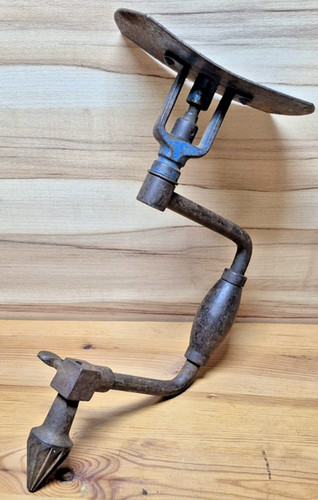 Antiker handbohrer mit - antiker,