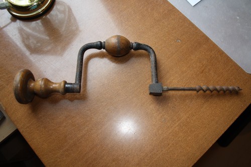 Antik handbohrer handleier - antik,