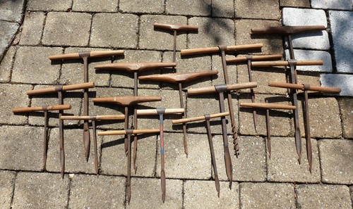 Antike holzbohrer - 18,