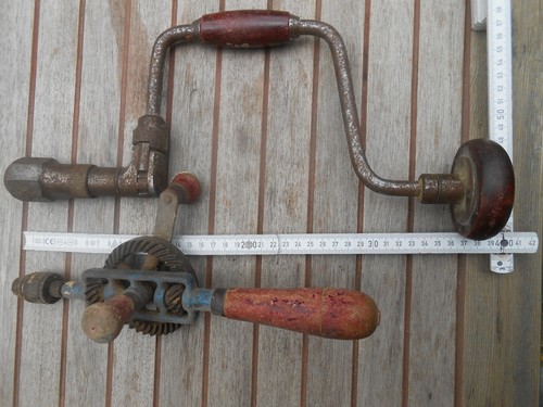 Alte handbohrer groß klein - alte,