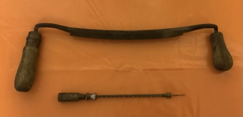Antikes werkzeug handbohrer - antikes,